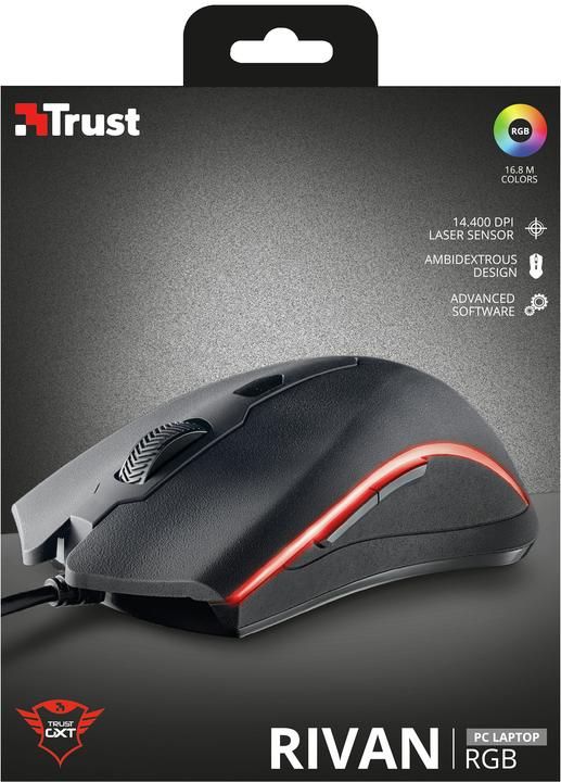 Actual product image Trust GXT 177 Gaming Mouse (Cable)