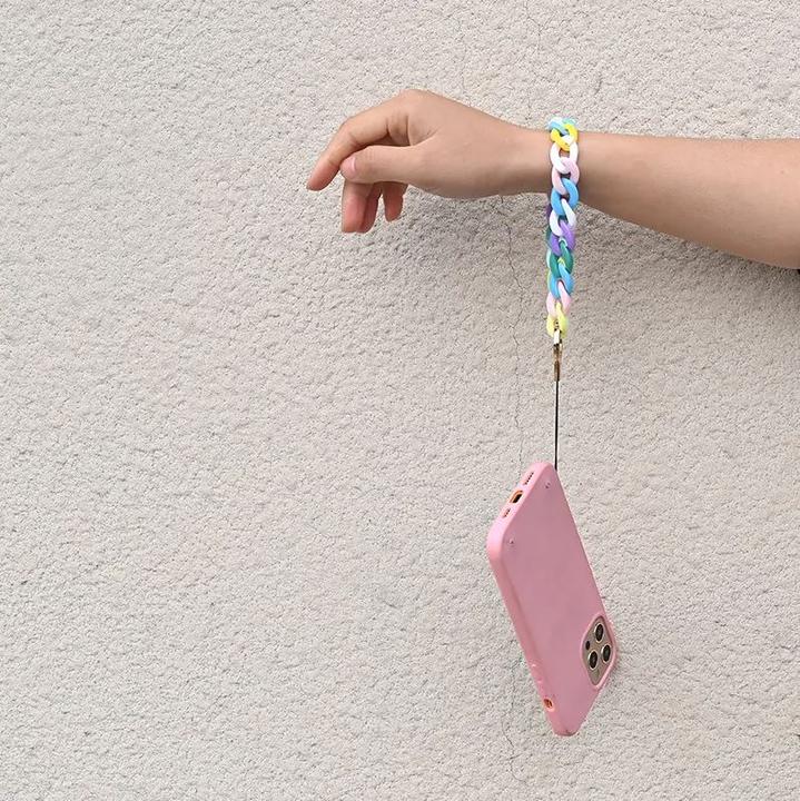 Image du produit PhoneLook Bracelet universel attache pour coque/fourre téléphone chaine colorée (Matières plastiques)
