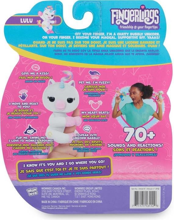 Image du produit Boti Doigtiers 2.0 Licorne Lulu