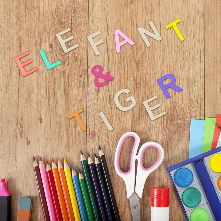 Actual product image Relaxdays Wooden letters set