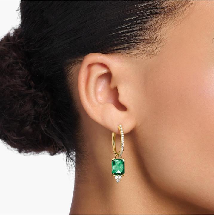 Immagine prodotto Thomas Sabo Creoli pietra verde oro (Argento 925)