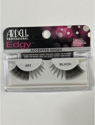 Actual product image Ardell Edgy Black 401 Accented Edges False Eyelashes (Artificial eyelashes)