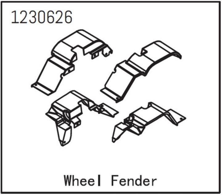 Produktbild Absima Fender Set