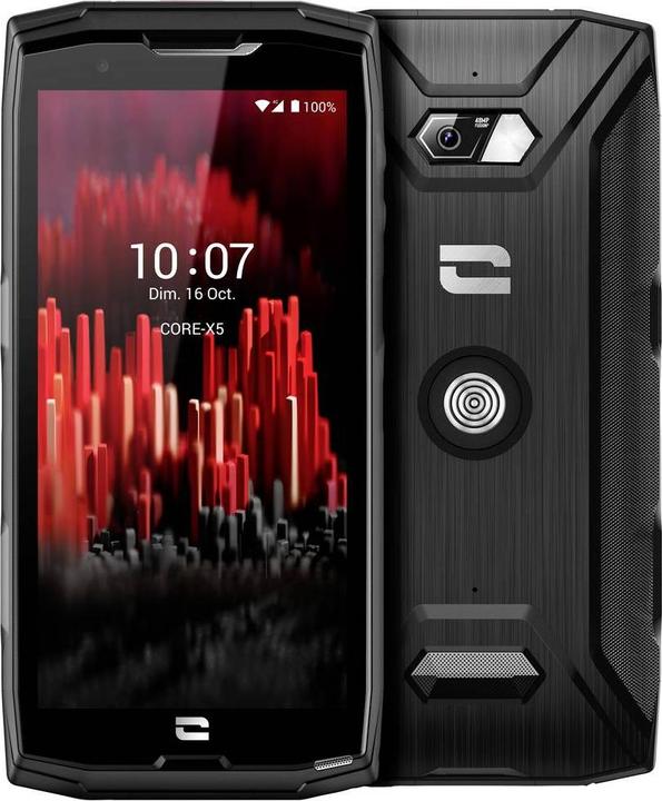Productafbeelding Crosscall CORE-X5 (64 GB, Zwart, 5.45", Dubbele SIM, 48 Mpx, 4G)