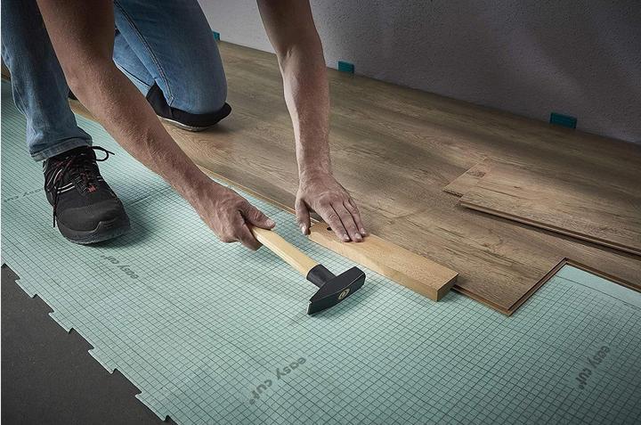 Produktbild wolfcraft Geling-Set „Laminat- und Designboden verlegen“