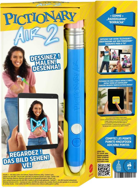 Immagine prodotto Mattel Games Mattel HNT74 Pictionary Air 2 (Multilingue)