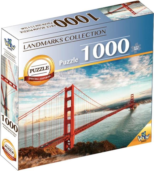 Immagine prodotto Braet 1000 pezzi di simboli del mondo Golden Gate Bridge (1000 pezzi)