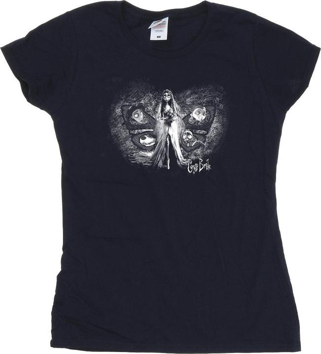 Immagine prodotto Corpse Bride Emily Butterfly Maglietta Donna (L)