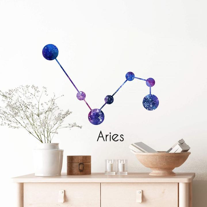 Actual product image Trenddeko Constellation Aries - Aries (30 x 21 cm)