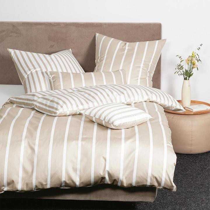 Immagine prodotto Janine Biancheria da letto in raso Mako, classico moderno (Copripiumino, 160 x 210 cm)