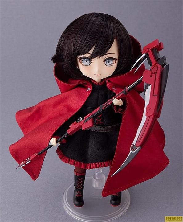 Actual product image Good Smile Company RWBY: Ice Queendom figurine Doll Harmonia Humming Ruby Rose 23 cm