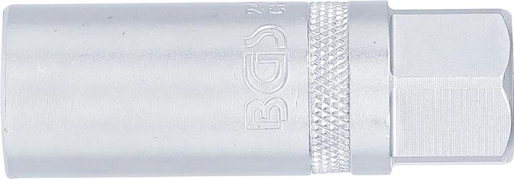 Produktbild BGS Zündkerzen-Einsatz mit Magnet, Sechskant Antrieb Innenvierkant 10 mm (3/8") SW 16 mm