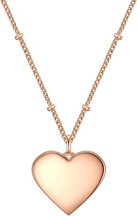 Eastside Damen Herz Edelstahl roségold 40,0 cm Basiskette + 5,0 cm Verlängerung - 29742 (Edelstahl, 40 - 45 cm)