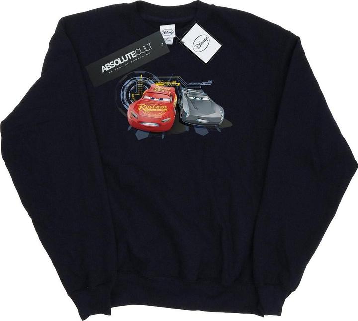 Actual product image Disney Womens/Ladies Cars Lightning Vs Storm Sweatshirt (M)