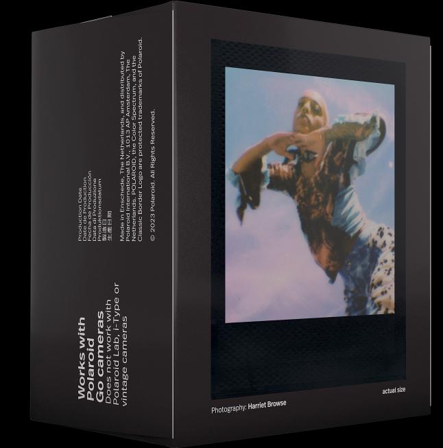 Produktbild Polaroid Color Film Go Black Frame Edition Double Pack (Polaroid Go)