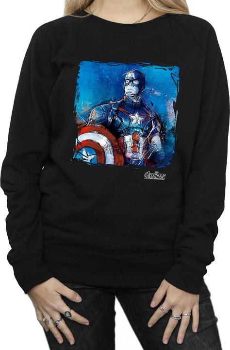 Immagine prodotto Captain America Art Felpa Donna (XXL)