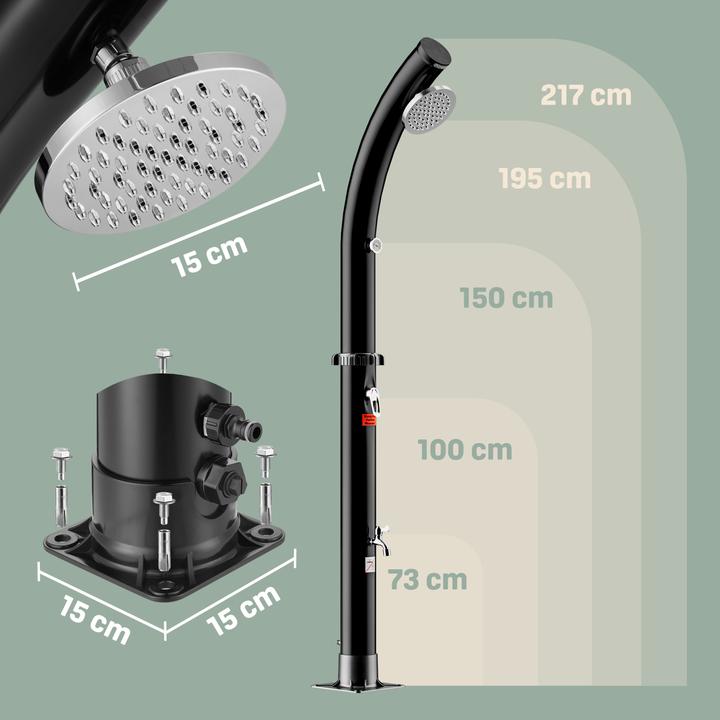 Actual product image Monzana Solar Shower Bow 20L