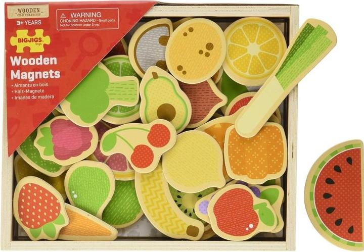 Actual product image Bigjigs Fruit and Veg Magnets (35 x)