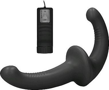 Actual product image Ouch! Vibrating Silicone Strapless Strapon