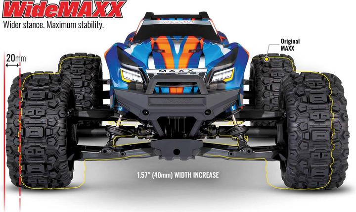 Actual product image Traxxas Wide Maxx (RTR Ready-to-Run)
