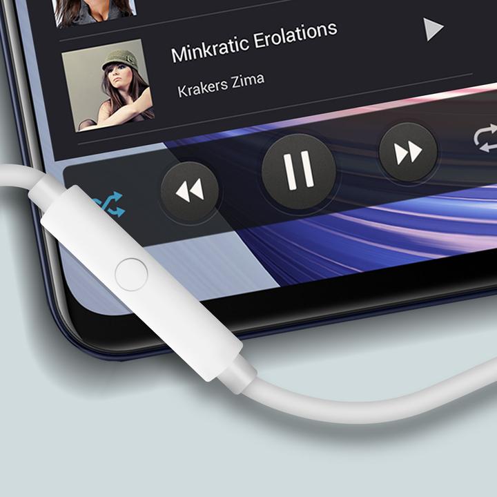 Actual product image OPPO DUPLIKAT USB-C wired headphones (Cable)