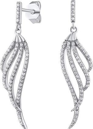 Silvego Luxury silver earrings MW01861B