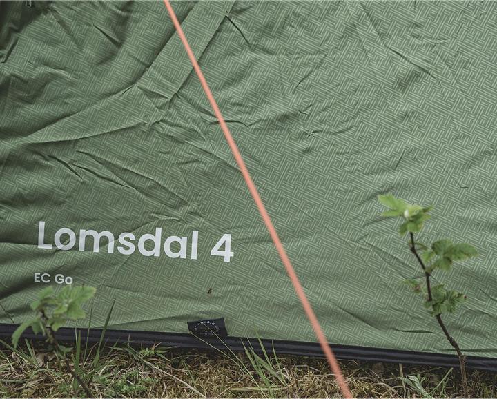 Immagine prodotto Easy Camp Kuppelzelt Lomsdal 4 (olivgr?n, mit Tunnel-Anbau, Modell 2025) (Tenda a cupola, 6.40 kg, 4 persone)
