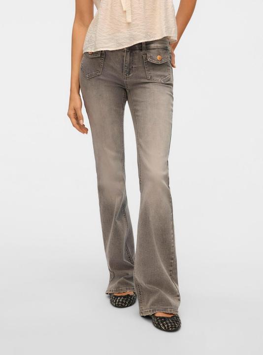 Actual product image Vero Moda VMJEAN Niedrige Taille Ausgestellt Jeans Ausgestellt (L)