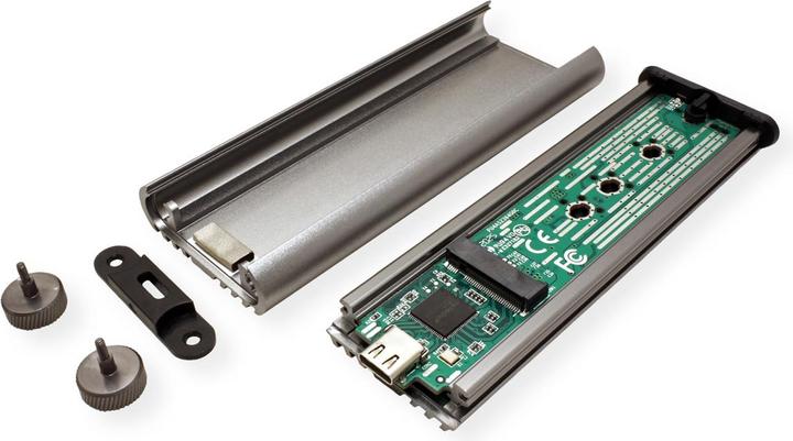 Produktbild Roline M.2 SSD-Gehäuse (M.2 2280, M.2 2242, M.2 2260, M.2 2230)