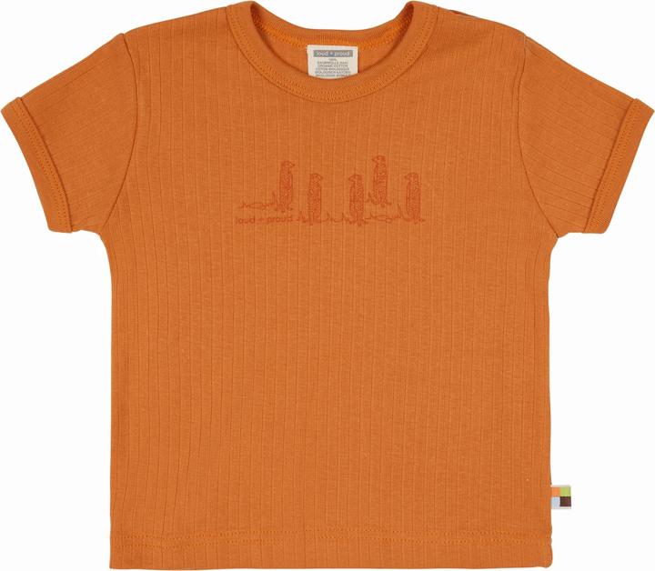 loud + proud T-Shirt Derby Rib mit Druck