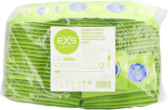 Produktbild EXS Glow in the Dark Condoms (100 Stk.)