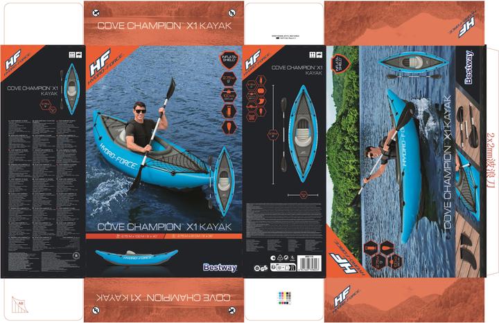 Produktbild Bestway 65115 / 24 (275 cm, 1 Pers.)