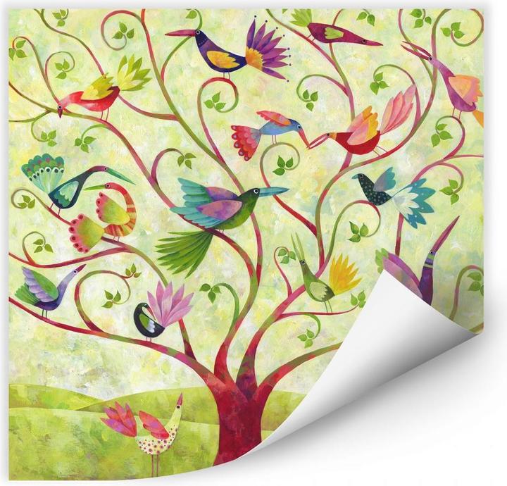 Produktbild Trenddeko Exotische Vögel (50 x 50 cm)