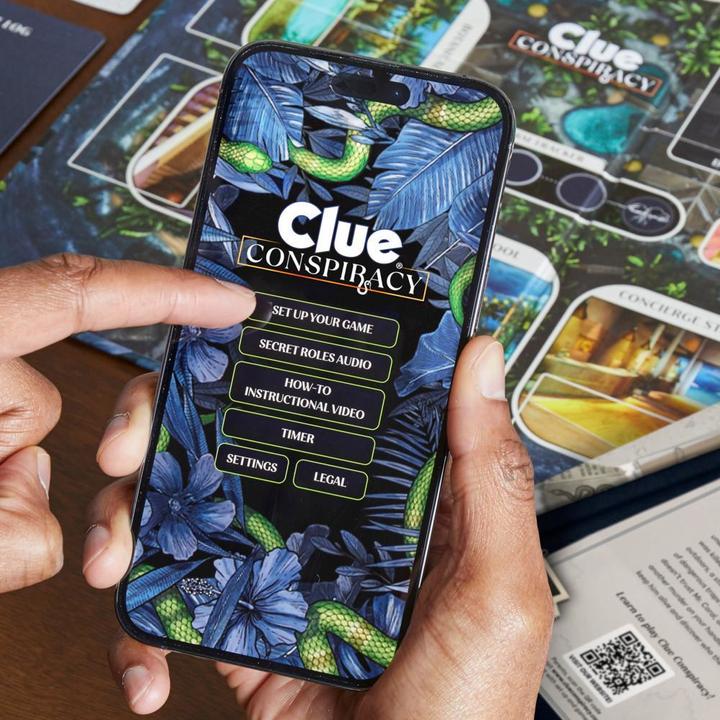 Actual product image Hasbro Gaming Cluedo Conspiracy (French)