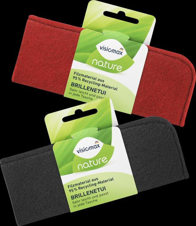 Produktbild dm Visiomax NATURE Filzetui blau oder anthrazit