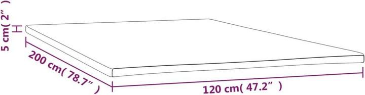 Actual product image VidaXL Ljiljana (120 x 200 cm)