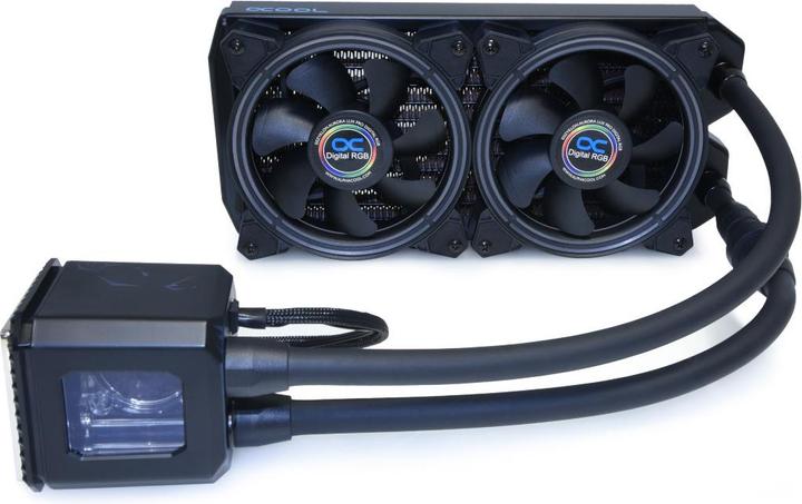 Actual product image Alphacool Eisbaer Aurora 240 CPU Digital RGB