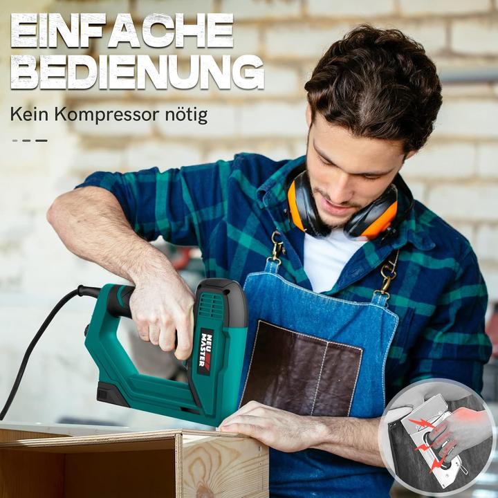 Actual product image Neu Master Electric Tacker NTC0060