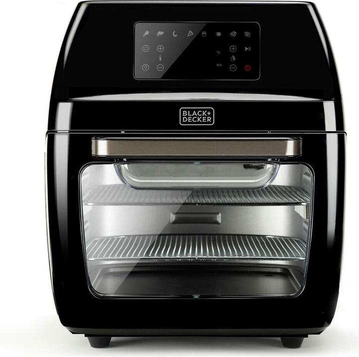 Produktbild Black & Decker Black+Decker BXAFO1200E - Heissluftfritteuse und Backofen, 1700W, 12L (EU-Stecker)
