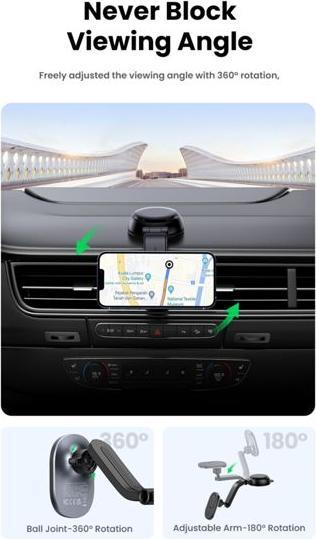 Produktbild Ugreen MagSafe Car charger 2-in-1
