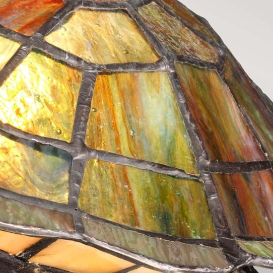 Actual product image Elstead Lighting Tiffany Animal Lamps LED table lamp G9 vintage bronze (240 lm, G9)