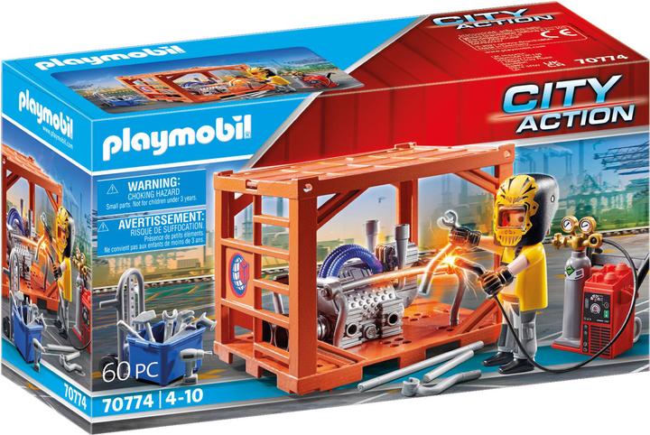 Productafbeelding Playmobil Productie van containers (70774, Playmobil Stad Actie)