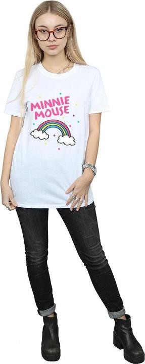 Immagine prodotto Disney Minnie Mouse Rainbow Dots Maglietta Ampia Donna (XL)