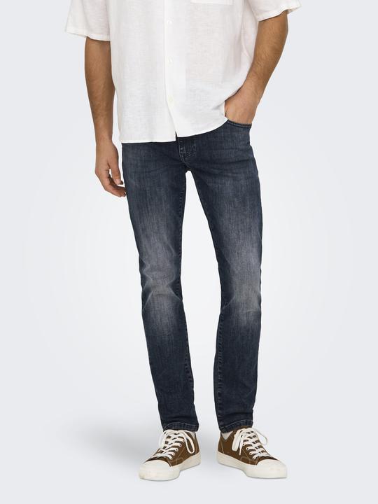 Actual product image Only & Sons ONSLOOM Low Waist Slim Fit Jeans Slim Fit Jeans (W28/L30)