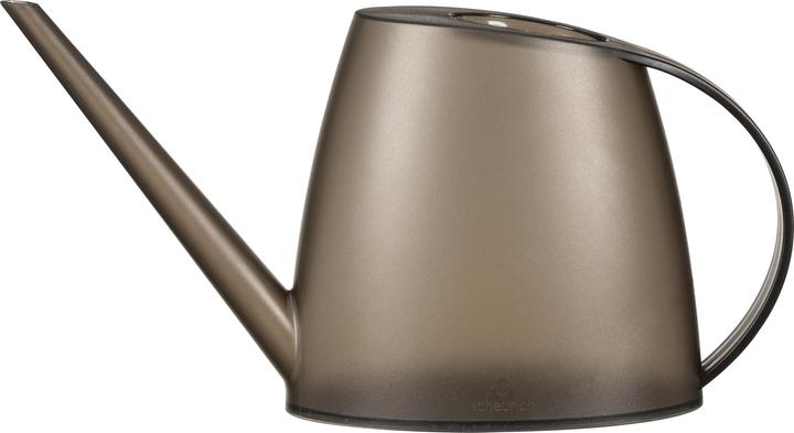 Actual product image Scheurich Lilly 16, plastic watering can/jug Colour: Clear Platinum, 31.06 cm wide, 7.706 cm thick (1.50 l)