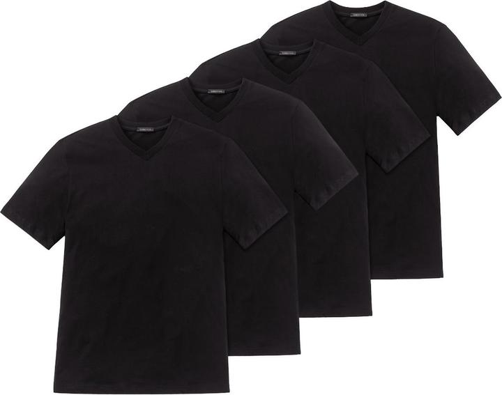 Produktbild Schiesser 4er Pack American T-Shirt V-Ausschnitt (XL)