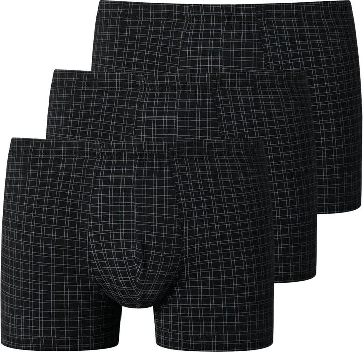 Immagine prodotto Schiesser 3 confezioni di pantaloni corti in cotone organico casual e retrò (L, confezione da 3)