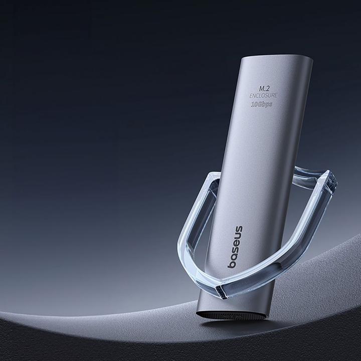 Image du produit Baseus Boîtier SSD FlyJoy Series (M.2 NVMe) Gris Espace (M.2 2242)