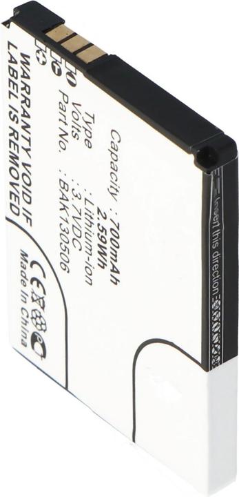 Actual product image AccuCell Battery AVM Fritz Fon M2, Fritz! Fon M2, FRITZ!FON C4, BAK130506, Fritz!Fon M2