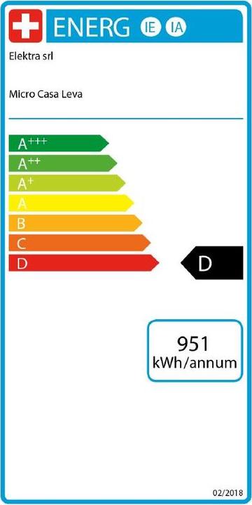 Energie-Label Elektra Micro Casa Leva S1C
